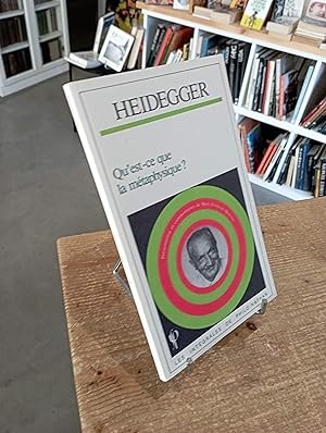 Heidegger-Qu'est-ce que la metaphysique ?