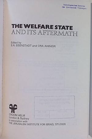 Seller image for The Welfare State and Its Aftermath for sale by books4less (Versandantiquariat Petra Gros GmbH & Co. KG)