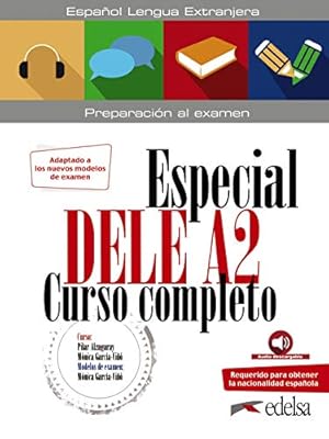 Imagen del vendedor de Especial Dele A2 Curso completo - Edicin 2020: Espaol lengua extranjera. Preparacin al examen a la venta por La Librera, Iberoamerikan. Buchhandlung