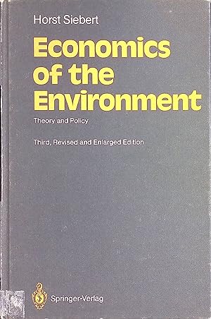 Seller image for Economics of the Environment: Theory and Policy for sale by books4less (Versandantiquariat Petra Gros GmbH & Co. KG)