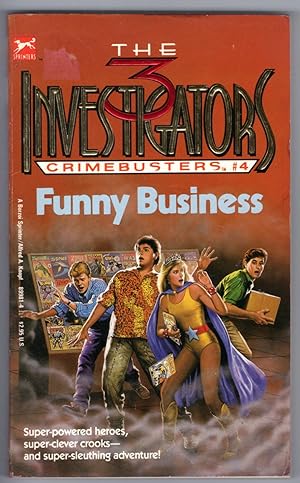 Bild des Verkufers fr Funny Business (The 3 Investigators, Crimebusters #4) zum Verkauf von Mirror Image Book