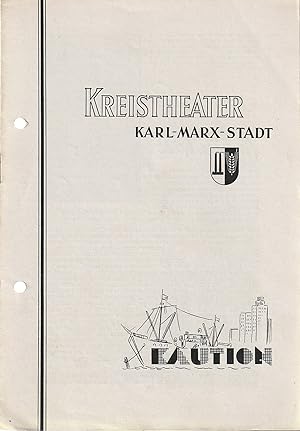 Seller image for Programmheft Hans Lucke KAUTION Spielzeit 1955 / 56 for sale by Programmhefte24 Schauspiel und Musiktheater der letzten 150 Jahre