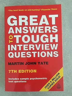 Great Answers to Tough Interview Questions