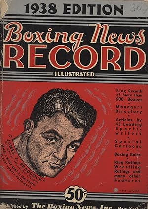 Seller image for BOXING NEWS RECORDS ILLUSTRATED - 1938 EDITION for sale by Sportspages