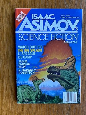 Bild des Verkufers fr Isaac Asimov's Science Fiction June 1992 zum Verkauf von Scene of the Crime, ABAC, IOBA