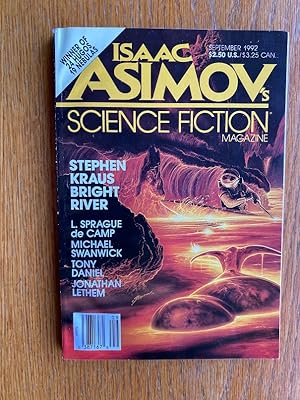 Image du vendeur pour Isaac Asimov's Science Fiction September 1992 mis en vente par Scene of the Crime, ABAC, IOBA