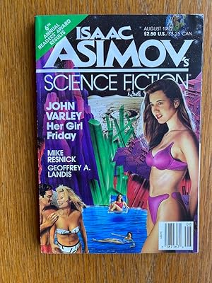 Bild des Verkufers fr Isaac Asimov's Science Fiction August 1992 zum Verkauf von Scene of the Crime, ABAC, IOBA