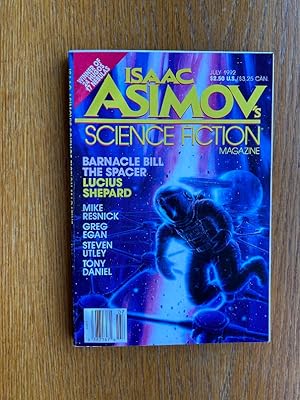 Bild des Verkufers fr Isaac Asimov's Science Fiction July 1992 zum Verkauf von Scene of the Crime, ABAC, IOBA
