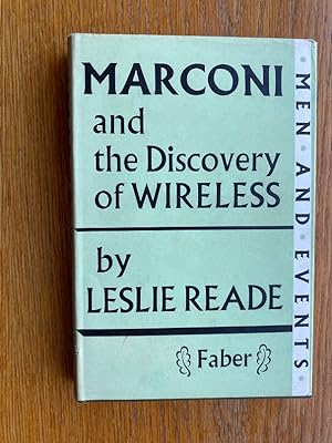 Seller image for Men and Events: Marconi and the Discovery of Wireless for sale by Scene of the Crime, ABAC, IOBA