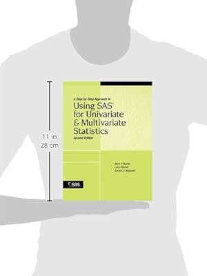 Imagen del vendedor de A Step-by-Step Approach to Using SAS for Univariate and Multivariate Statistics a la venta por ZBK Books