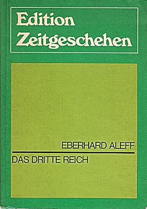 Image du vendeur pour Das Dritte Reich mis en vente par Die Buchgeister