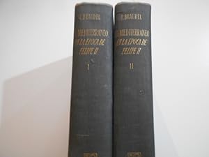 Imagen del vendedor de El mediterrneo y el mundo mediterrneo en la poca de Felipe II. Traduccin de Mario Monteforte Toledo y Wenceslao Roces. 1.a. EDICIN.TOMOS I y II a la venta por Librera Camino Bulnes