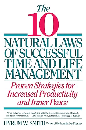 Immagine del venditore per 10 Natural Laws of Successful Time and Life Management venduto da ICTBooks