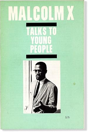 Bild des Verkufers fr Malcolm X Talks to Young People zum Verkauf von Lorne Bair Rare Books, ABAA