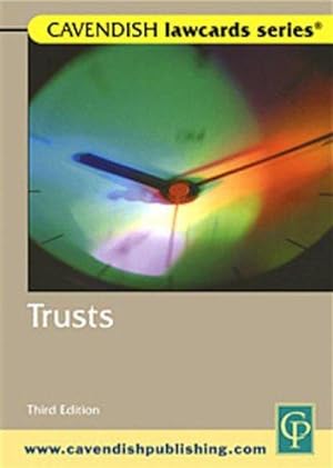Imagen del vendedor de Cavendish: Trusts Law Cards a la venta por WeBuyBooks
