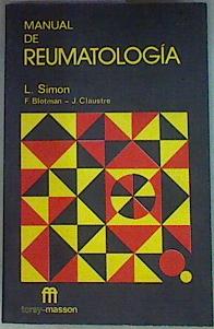 Seller image for Manual de Reumatologa for sale by Almacen de los Libros Olvidados