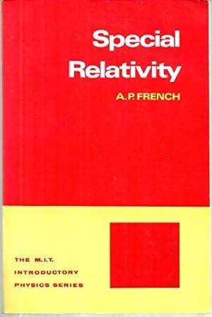 Bild des Verkäufers für Special Relativity (M.I.T. Introductory Physics) zum Verkauf von WeBuyBooks 2