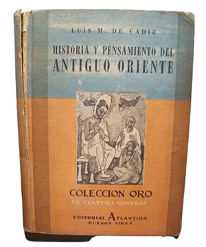 Historia Y Pensamiento Del Antiguo Oriente