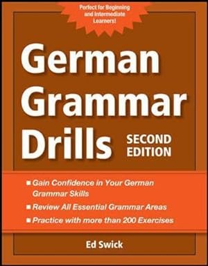 Imagen del vendedor de German Grammar Drills a la venta por WeBuyBooks