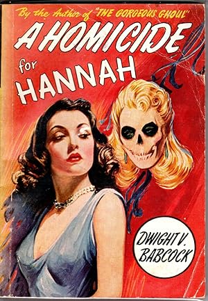 Seller image for A HOMICIDE FOR HANNAH - A Hannah Van Doren Mystery for sale by Mom's Resale and Books