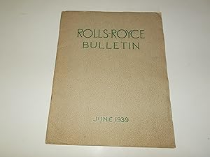 Seller image for Rolls-Royce Bulletin June 1939 (Reprint) for sale by Paradise Found Books