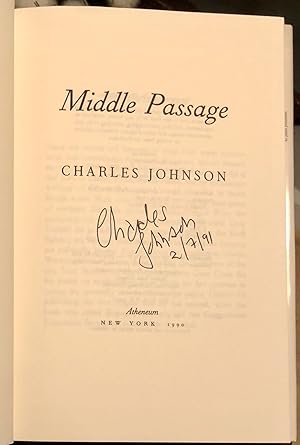 Middle Passage A Novel - SIGNED First Edition