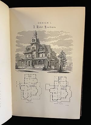 Seller image for HOBBS'S ARCHITECTURE: COMPRISING DESIGNS AND GROUND PLANS FOR VILLAS, COTTAGES AND OTHER EDIFICES, BOTH SUBURBAN AND RURAL, ADAPTED TO THE UNITED STATES for sale by Johnnycake Books ABAA, ILAB