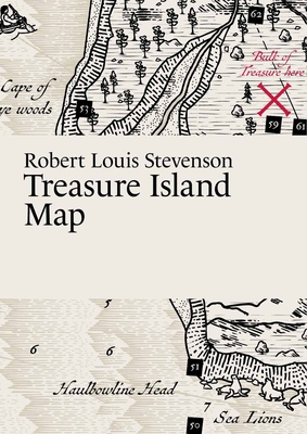 Seller image for Robert Louis Stevenson: Treasure Island Map (Sheet Map, Folded) for sale by BargainBookStores
