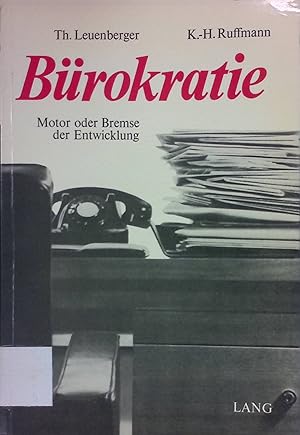 Imagen del vendedor de Brokratie : Motor oder Bremse d. Entwicklung?. a la venta por books4less (Versandantiquariat Petra Gros GmbH & Co. KG)