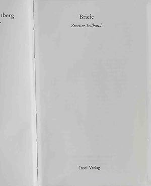 Bild des Verkufers fr Georg Christoph Lichtenberg Schriften und Briefe - VIERTER BAND: Briefe Zweiter Teilband. zum Verkauf von books4less (Versandantiquariat Petra Gros GmbH & Co. KG)