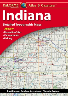 Image du vendeur pour Delorme Atlas & Gazetteer: Indiana mis en vente par BargainBookStores