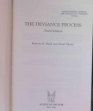 Seller image for The Deviance Process. for sale by books4less (Versandantiquariat Petra Gros GmbH & Co. KG)