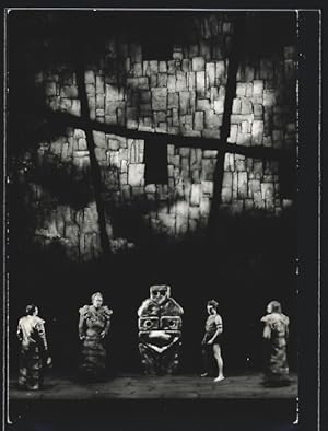 Ansichtskarte Bayreuth, Bayreuther Festspiele 1965, Das Rheingold, 4. Bild