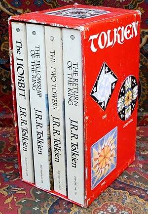 The Hobbit and The Lord of the Rings, Four Paperback Book Boxset from 1973