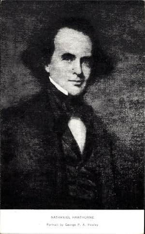 Bild des Verkufers fr Knstler Ansichtskarte / Postkarte Healey, G. P. A., Schriftsteller Nathaniel Hawthorne, Portrait zum Verkauf von akpool GmbH