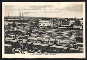 Ansichtskarte Nový Bohumin, Abstellgleis des Bahnhofs