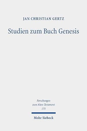 Bild des Verkufers fr Studien zum Buch Genesis zum Verkauf von AHA-BUCH GmbH