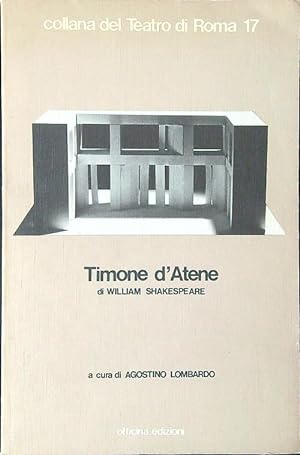 Bild des Verkufers fr Timone d'Atene zum Verkauf von Librodifaccia
