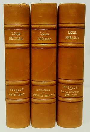 Le Monde byzantin. 1 : Vie et mort de Byzance. 2 : Les institutions de l'Empire byzantin. 3 : La ...