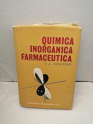 Imagen del vendedor de Qumica inorgnica farmacutica (Primera edicin, tapa dura) a la venta por Libros Angulo