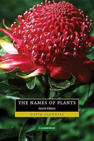 Imagen del vendedor de Names of Plants a la venta por GreatBookPricesUK