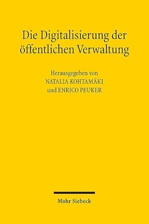 Bild des Verkufers fr Die Digitalisierung der ffentlichen Verwaltung zum Verkauf von BuchWeltWeit Ludwig Meier e.K.