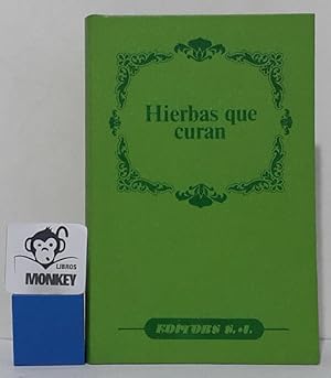 Imagen del vendedor de Hierbas que curan a la venta por MONKEY LIBROS