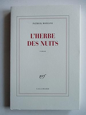 Image du vendeur pour L'herbe des nuits mis en vente par Arnaud Mary