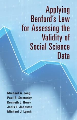 Seller image for Applying Benford's Law for Assessing the Validity of Social Science Data for sale by GreatBookPricesUK