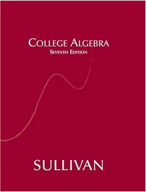 Seller image for College Algebra for sale by WeBuyBooks