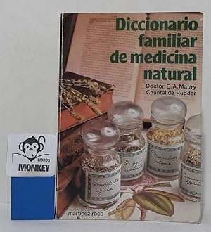 Imagen del vendedor de Diccionario familiar de medicina natural a la venta por MONKEY LIBROS