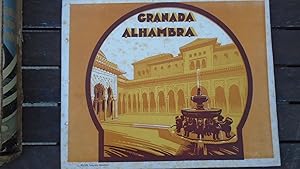 Imagen del vendedor de GRANADA ALHAMBRA (Album de fotos) a la venta por Reus, Paris, Londres