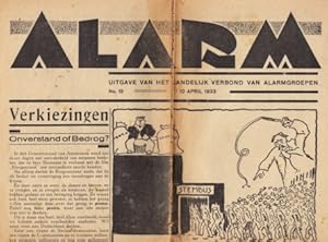 Alarm! Uitgave van het Landelijk Verbond van Alarmgroepen. Nr. 19, 10 April 1933.