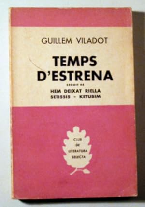 Seller image for TEMPS D'ESTRENA - Barcelona 1959 - 1 edici for sale by Llibres del Mirall